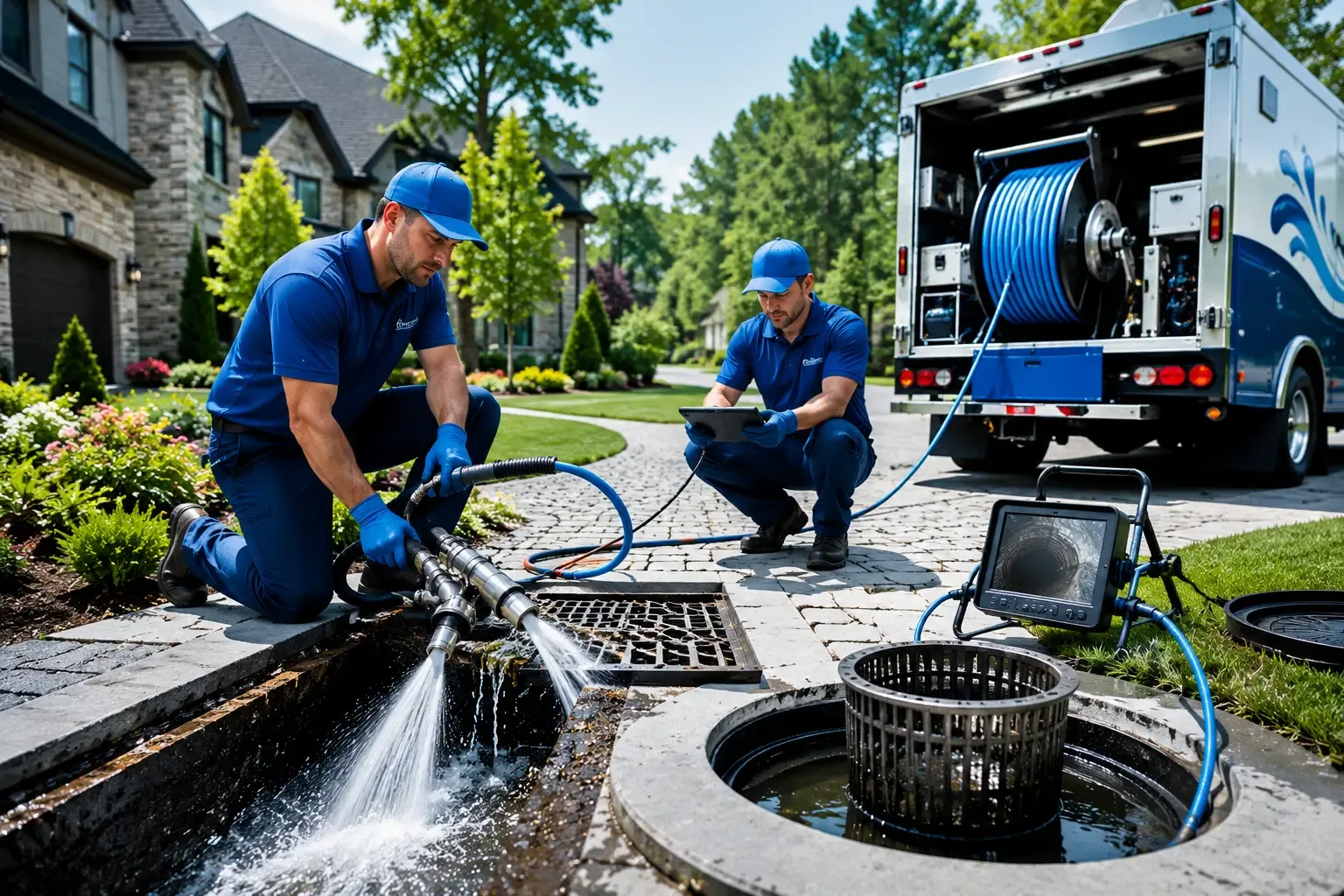 Local outdoor drain cleaning professionals in Twin City, GA